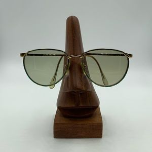 Wilshire Designs WD1406 Green / Gold Oval Frames